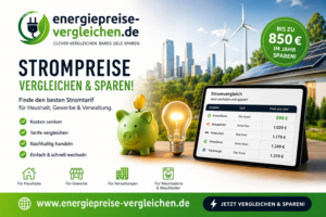 Strompreise vergleichen 2026 – Stromvergleich für Haushalte, Gewerbe & Verwaltungen